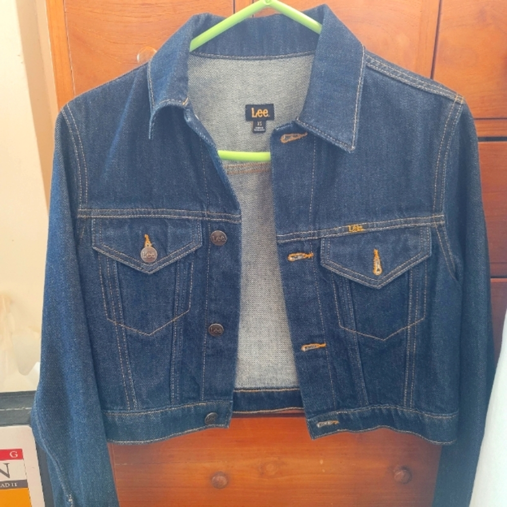 Crop Denim Jean Jacket
